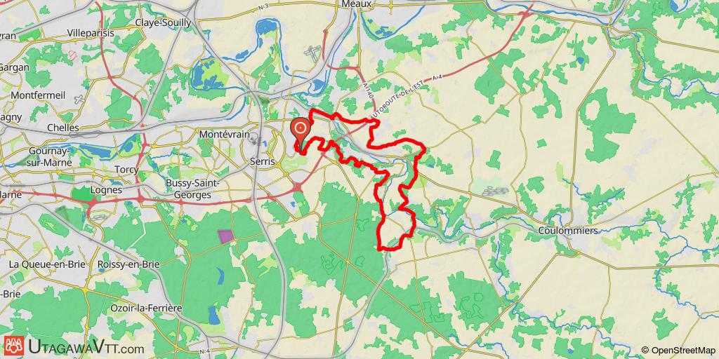 Le Grand Morin autour de Crécy