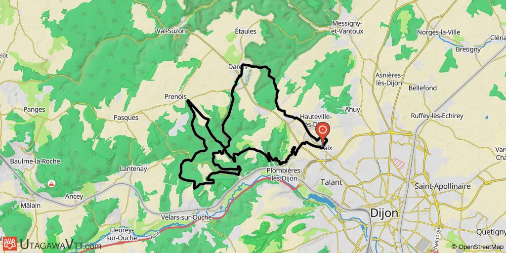 Forêt de Plombières au départ de Daix