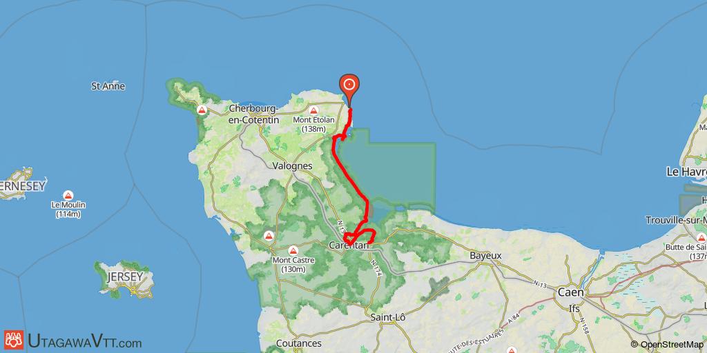 Raid côtier normand - Cherbourg - Le Havre : Etape 2/5