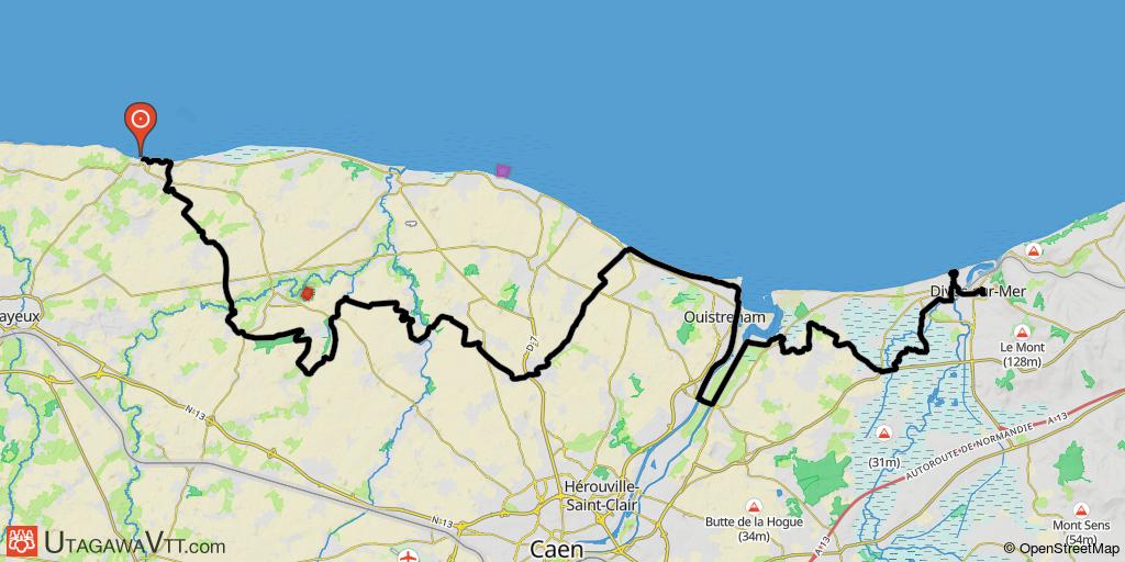 Raid côtier normand - Cherbourg - Le Havre : Etape 4/5
