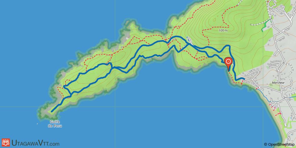 Tour de Cargèse à vélo