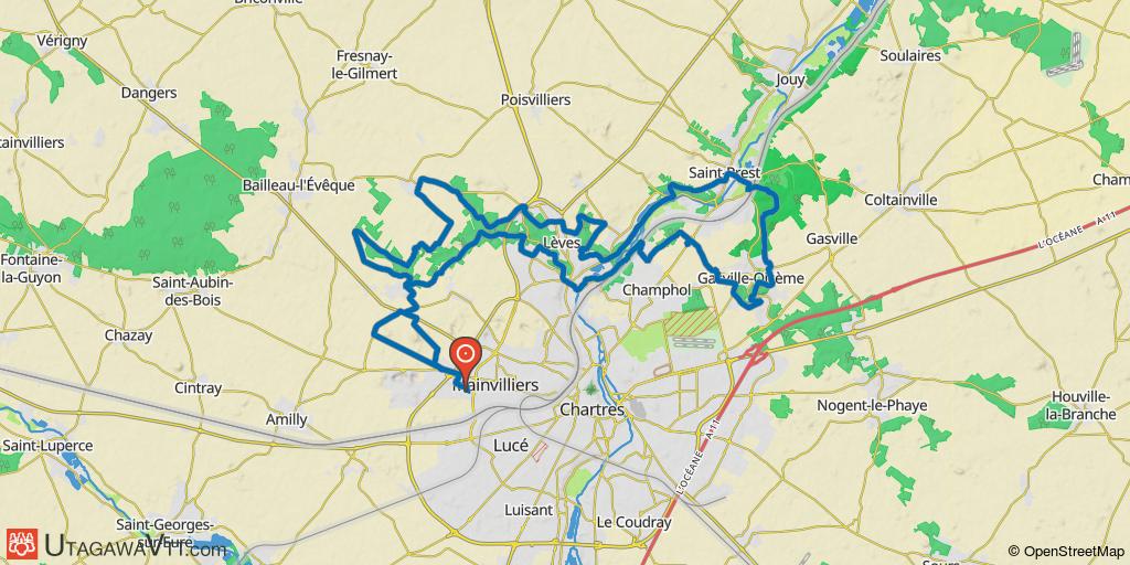 Mainvilliers : La route du cidre 2013 - 45 km