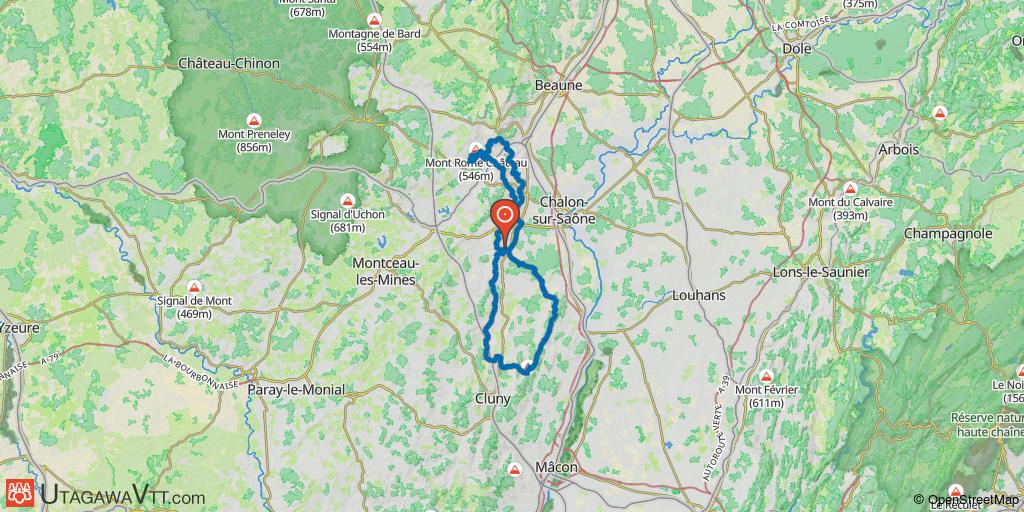 Grand 8 de 4 jours en Saône-et-Loire