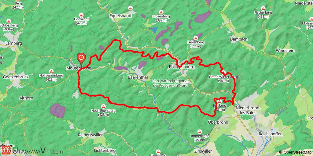 Sommets des Vosges du nord