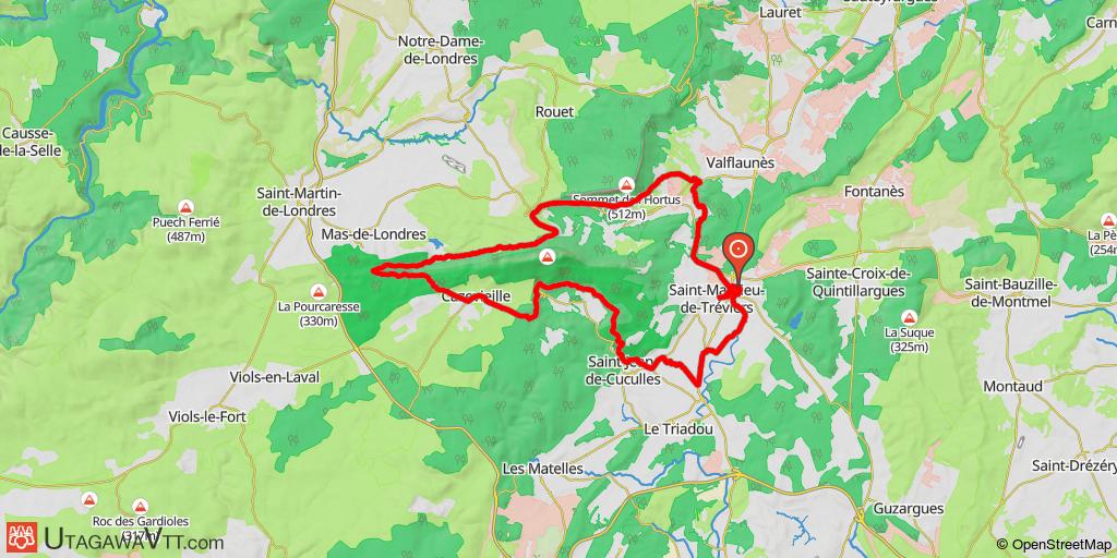 Rando du Pic Saint Loup 2013 - 35 km