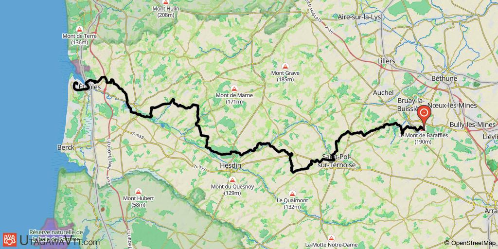 Raid VTT Artois Opale