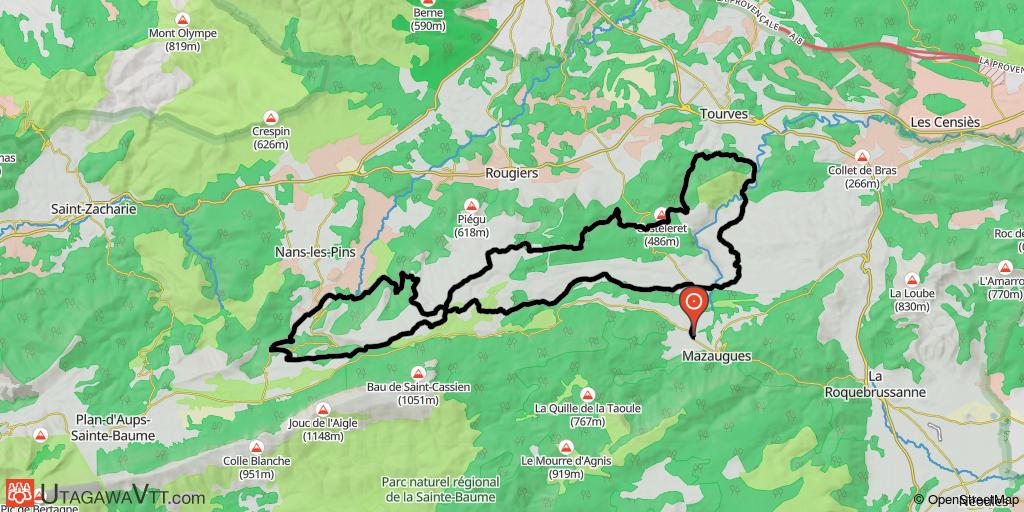 Mazaugues - Chemin des Rois - Nans-les-Pins