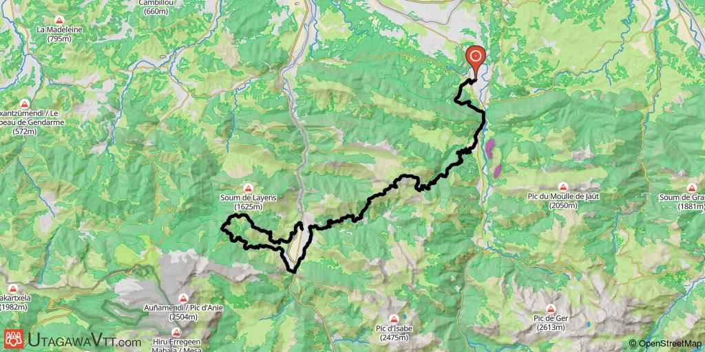 Raid des 3 vallées 2013 - Etape 2/3 : Arudy - Bedous