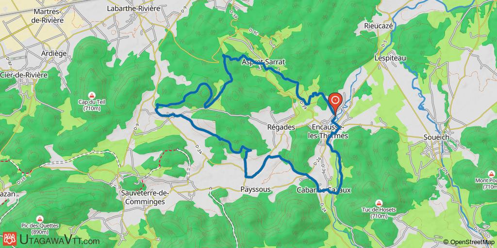 La Transpyrénées Comminges 2012 - Circuit vert - 20 km