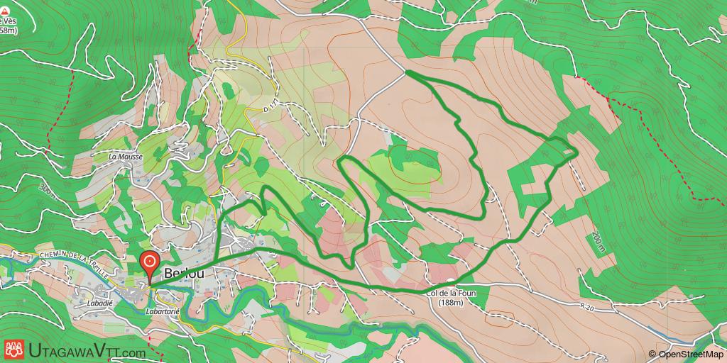 Berlou : Circuit  1 – Calisso