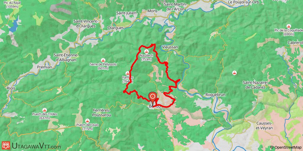Berlou : Circuit 2 – Les Albières