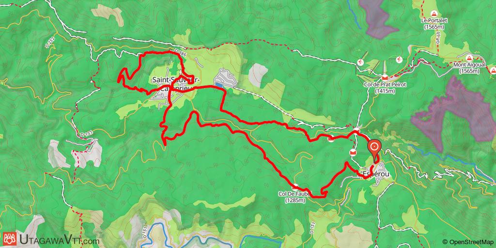 Rando Midi Libre Mont Aigoual 2013 - 27 km