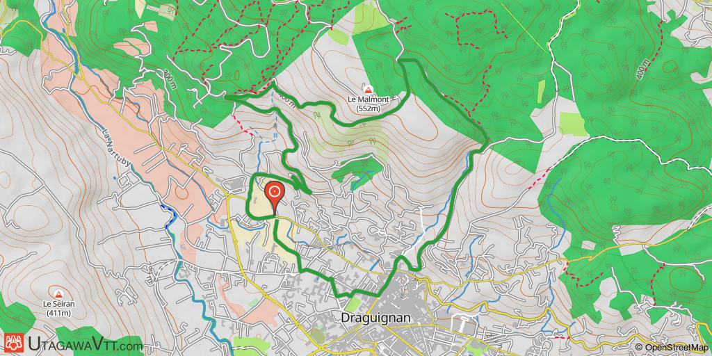 Draguignan Centre - Malmont - Voie romaine - Draguignan