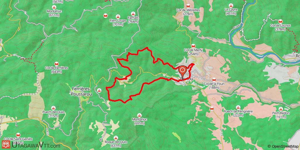 Berlou : Circuit 3 – La Treille