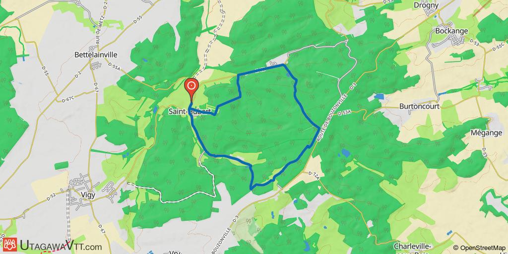 Boucle autour de Saint-Hubert