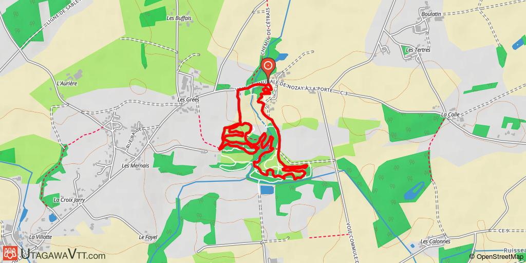 Nozay - Circuit de la Ville au Chef