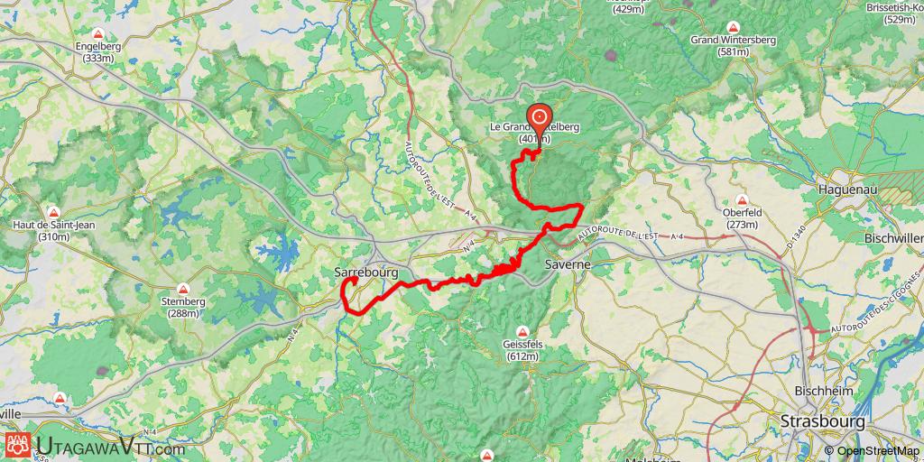 Raid VTT interbases 2013 - La Petite Pierre - Sarrebourg