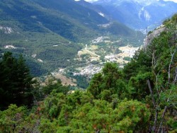 Le village d'Avrieux, VIllarodin et la station de la Norma