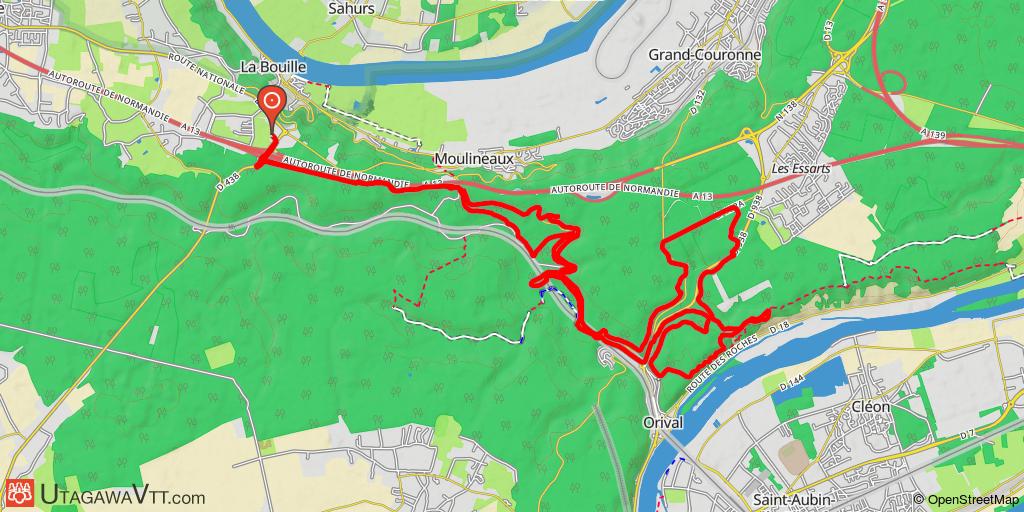 25 km sur le parcours de la Troglo