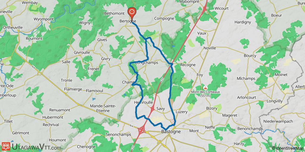 Bertogne - Bastogne - Bertogne