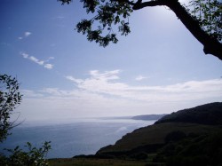 Les approches de Dieppe vues de Varengeville