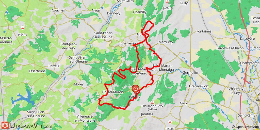 La Côte chalonnaise par le Mont Abon
