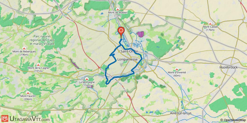 Parcours dans l'Audomarois
