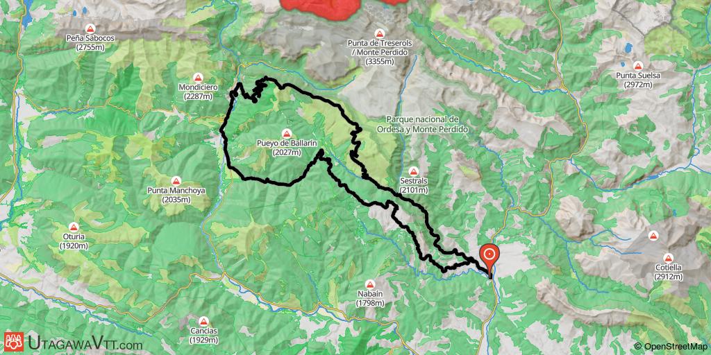 La route des miradors d'Ordesa