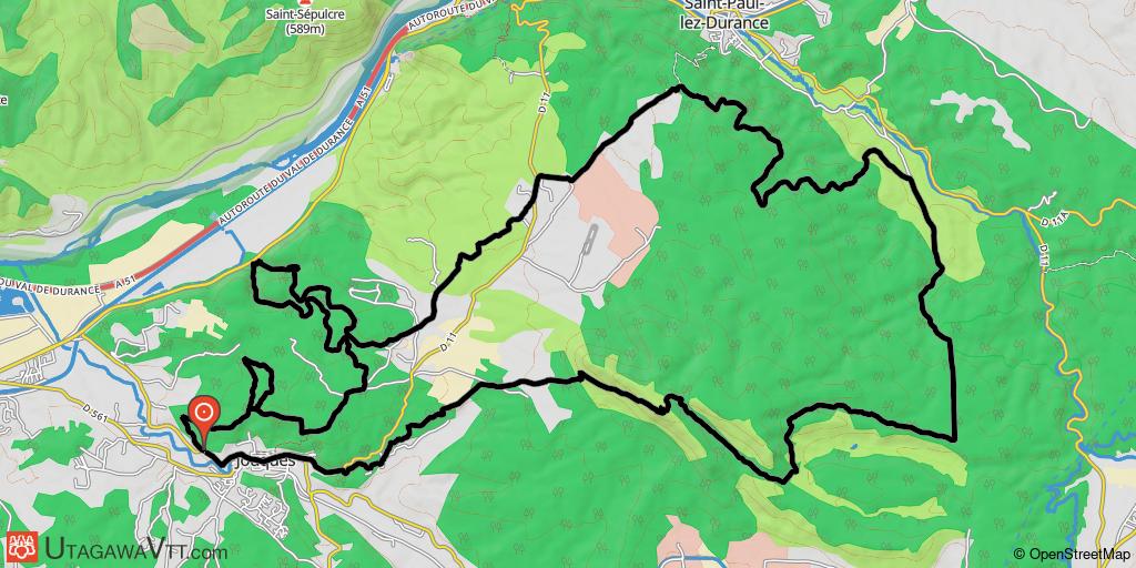 Les liaisons sauvages de Saint-Paul-lèz-Durance à la Vautubière
