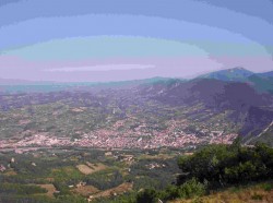 Nyons depuis la Garde Grosse