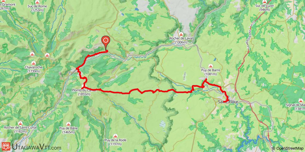 Traversée Massif Central par les sommets - Laveissière - Saint-Flour (Etape 5/13)