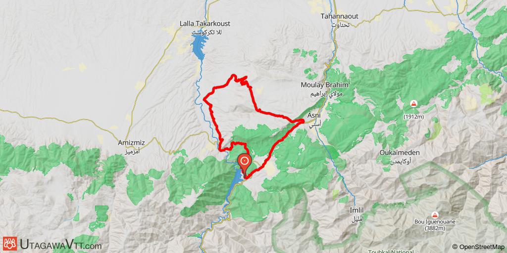 Ouirgane - Plateau du Kik 