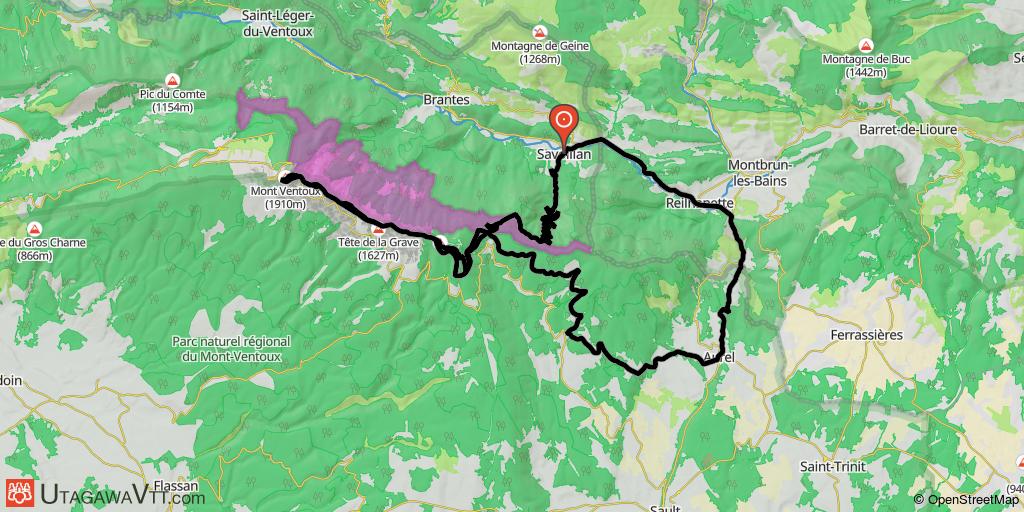 Mont Ventoux côté est