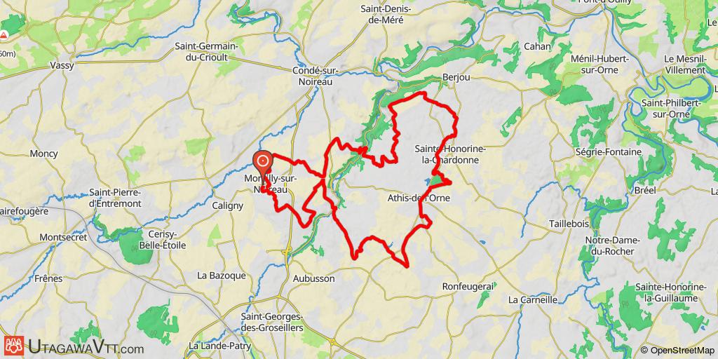 Montilly-sur-Noireau - Les Randos du Coeur 2013 - 35 km