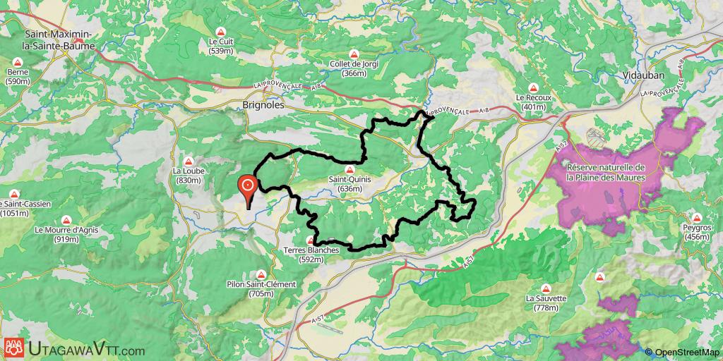 Plaines et collines du Val d'Issole