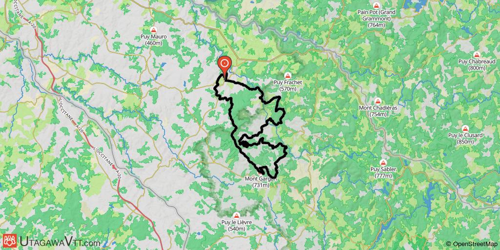 Le Mont Gargan vu sous un autre angle