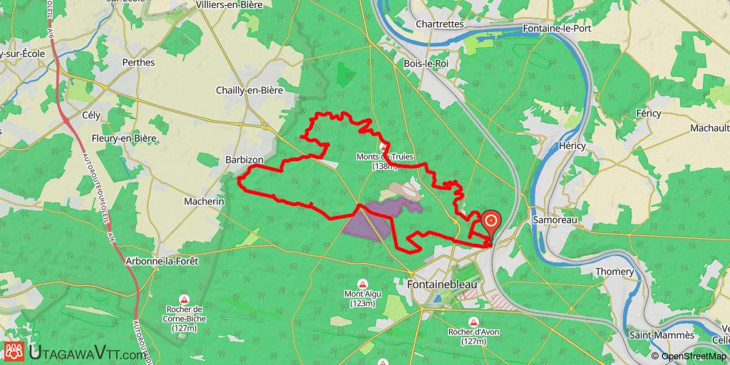 Forêt de Fontainebleau - Nord-Ouest