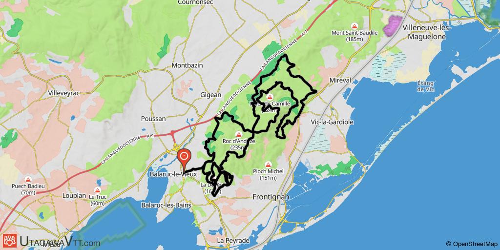 Rando Gardiole Bike - 54 km