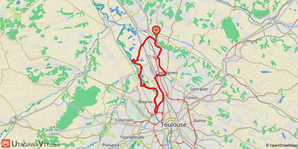 Nord toulousain: Balade des jours humides - Canal et Garonnne