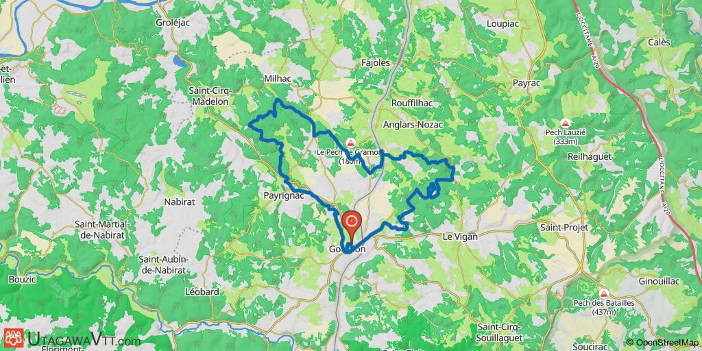 La Gourdonnaise Verte 2014 - 35 km
