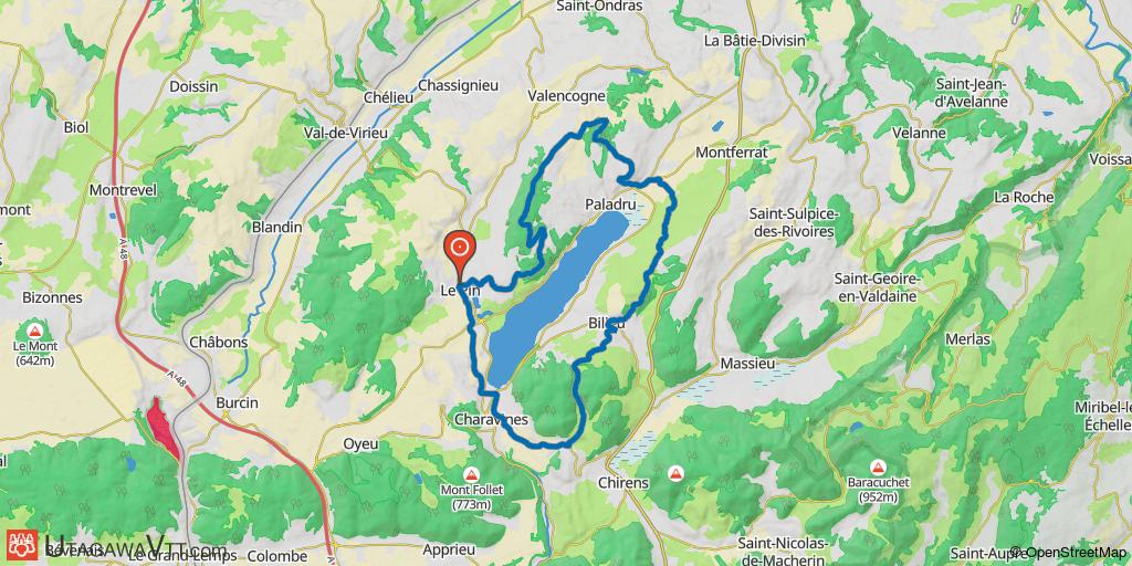 Le tour du lac de Charavines