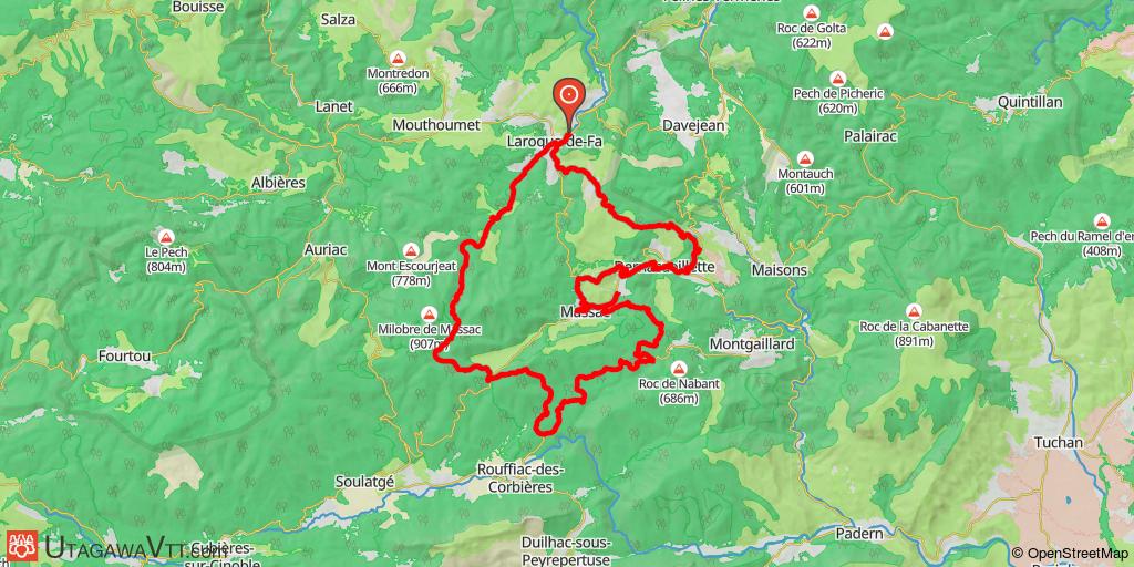 Sur le GR 36 dans les Corbières