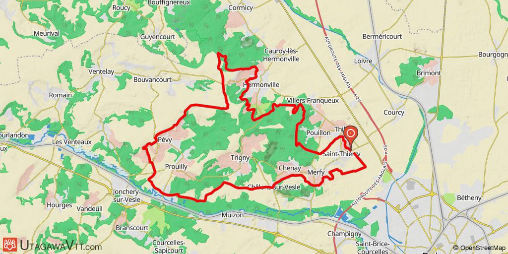 Rando du Lions Club Reims-Colbert 2014 - 43 km