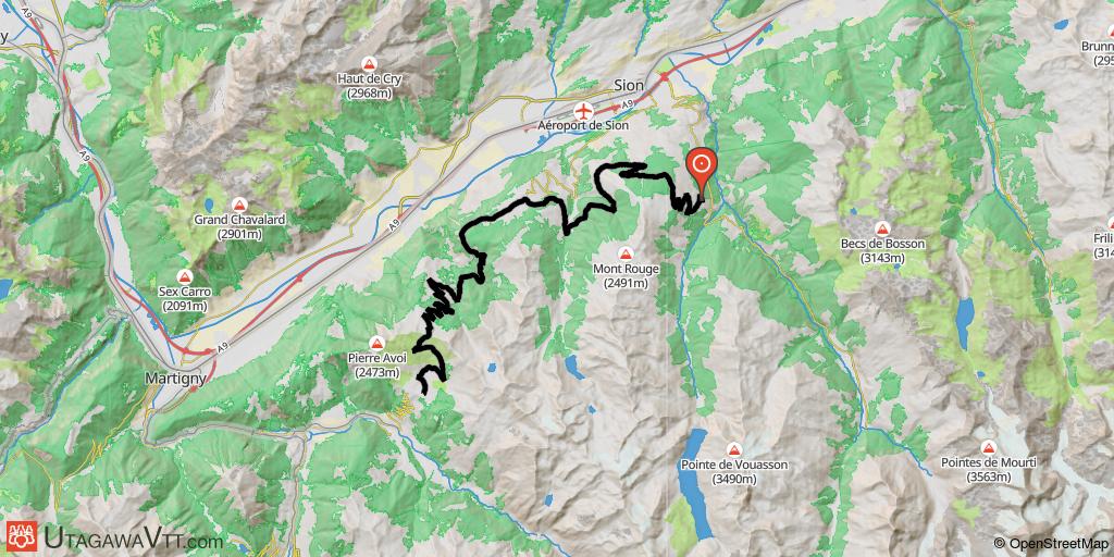 Grand raid Verbier à Grimentz - Verbier - Hérémence (Etape 1/2)