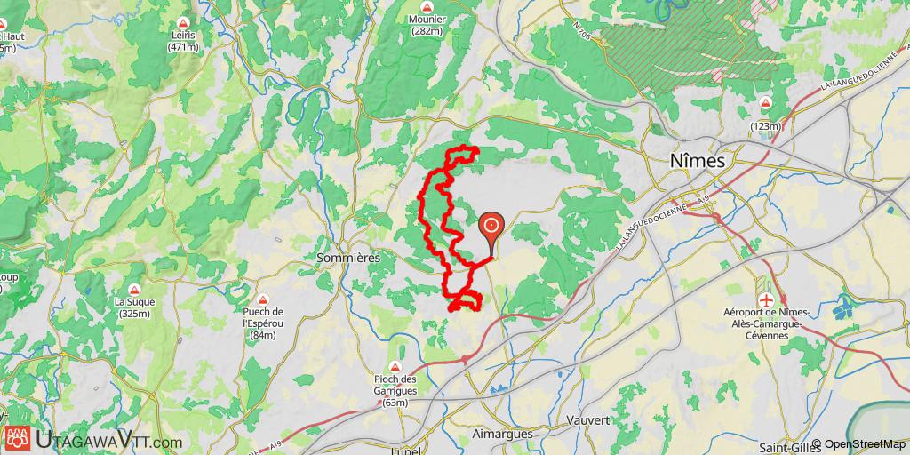 Rando Calvisson 2014 - Les terres de la Vaunage - 48 km