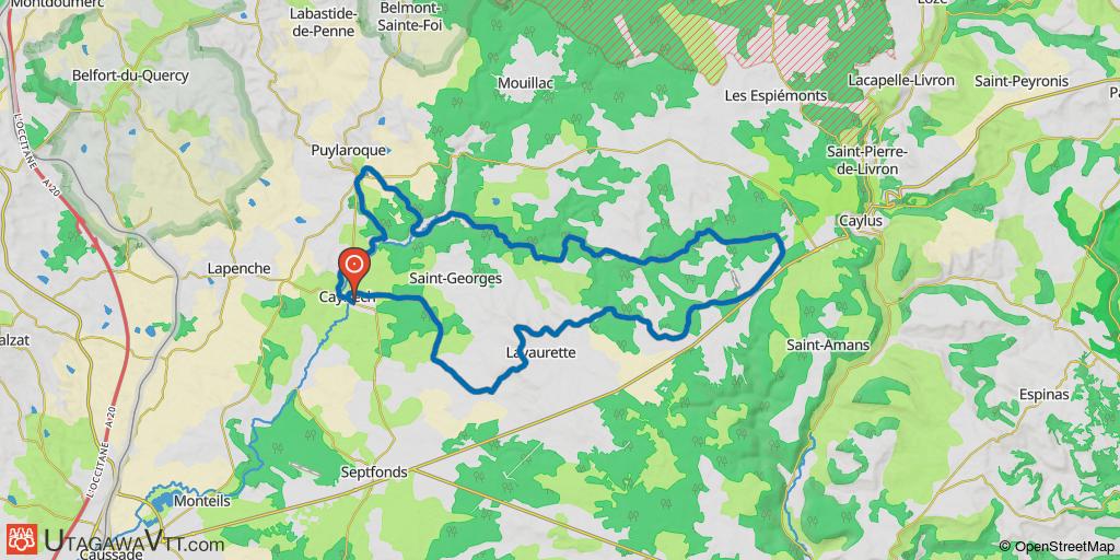Quercynoise 2014 - Cayriech - 36 km