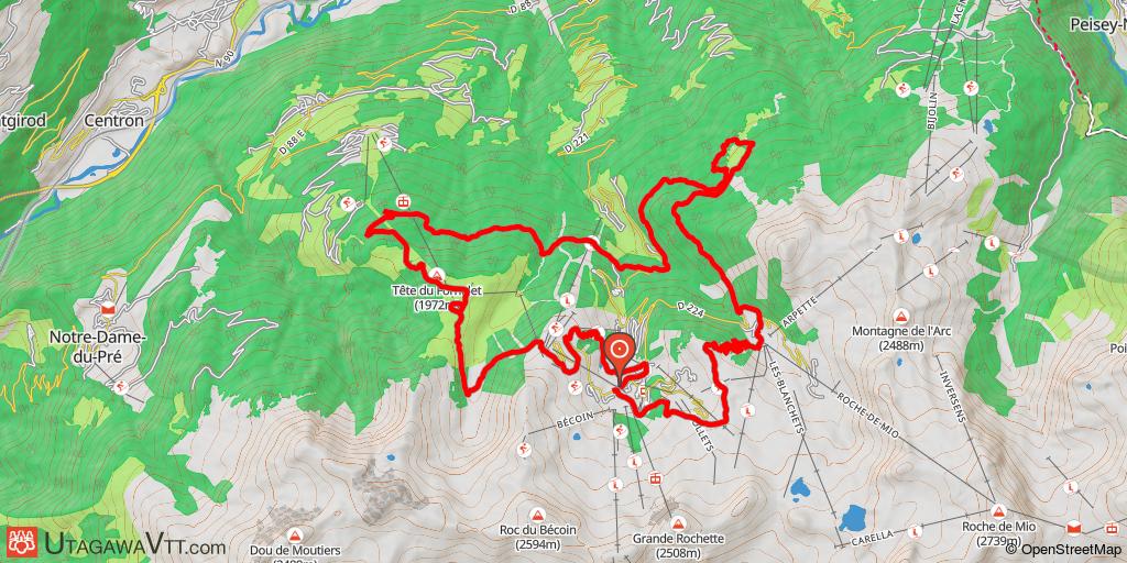 La Plagne, Montalbert, Plangagnant