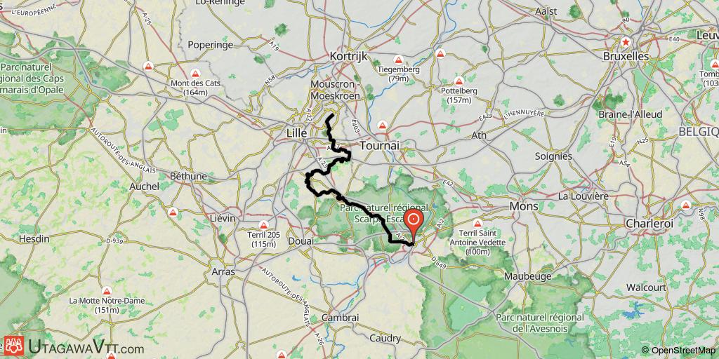 Paris - Roubaix à VTT : Etape 4/4 (Valenciennes - Roubaix)