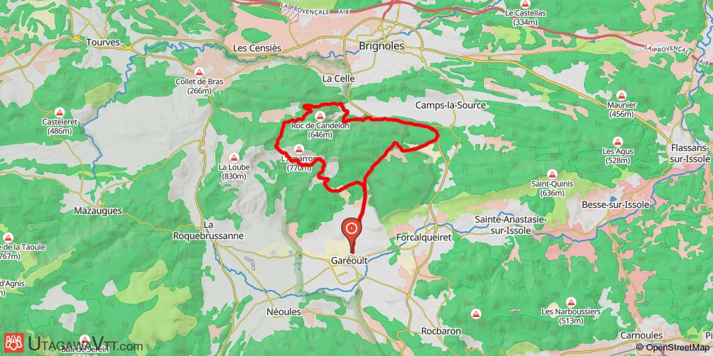 Tour de l'Amarron depuis Garéoult