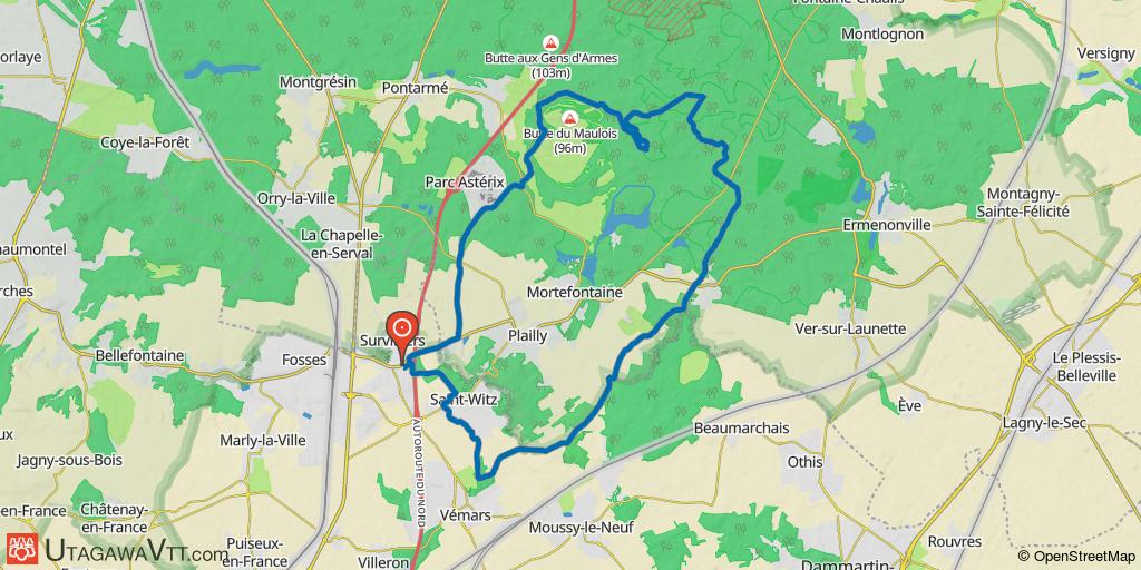 La Harde de Survilliers 2014 - 30 km